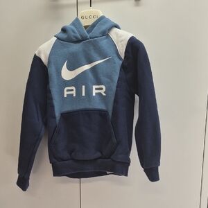 Nike Blue & Navy AIR Hooded Pullover Jacket